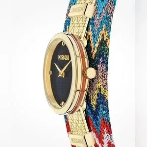 NWOT Missoni Gold Womens Analogue Watch M1 Mwy102122 Missoni | Accessories | Nwot Missoni Gold Womens Analogue  main image 2